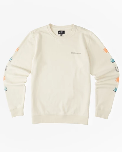 BILLABONG Stack Crewneck Sweatshirt CHINO 6 BILLABONG Stack Crewneck Sweatshirt CHINO - Image 6