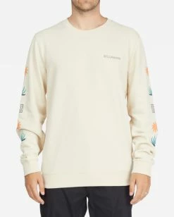 BILLABONG Stack Crewneck Sweatshirt CHINO