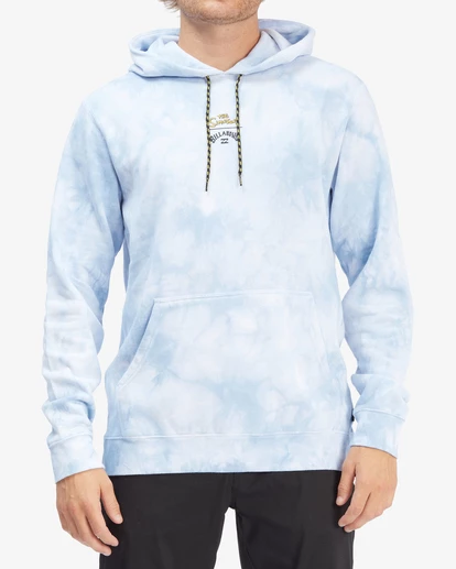 BILLABONG The Simpsons Family Tie-Dye Pullover Hoodie COASTAL 3 BILLABONG The Simpsons Family Tie-Dye Pullover Hoodie COASTAL - Image 3