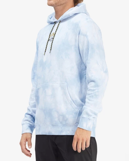 BILLABONG The Simpsons Family Tie-Dye Pullover Hoodie COASTAL 2 BILLABONG The Simpsons Family Tie-Dye Pullover Hoodie COASTAL - Image 2