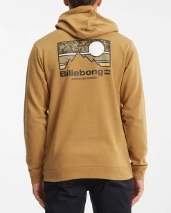 BILLABONG A/Div Captain Pullover Hoodie NUTMEG -Mens Accessories Sales 2022 abyft00274 billabongw nut bck1 1