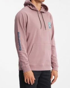 BILLABONG A/Div Rockies Pullover Hoodie DUSTY PLUM -Mens Accessories Sales 2022 abyft00275 billabongw dyp sd2 1