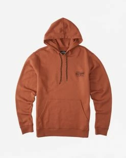 BILLABONG A/Div Rainforest Pullover Hoodie AMBER 16 BILLABONG A/Div Rainforest Pullover Hoodie AMBER -Mens Accessories Sales 2022 abyft00277 billabongf amb frt1 1