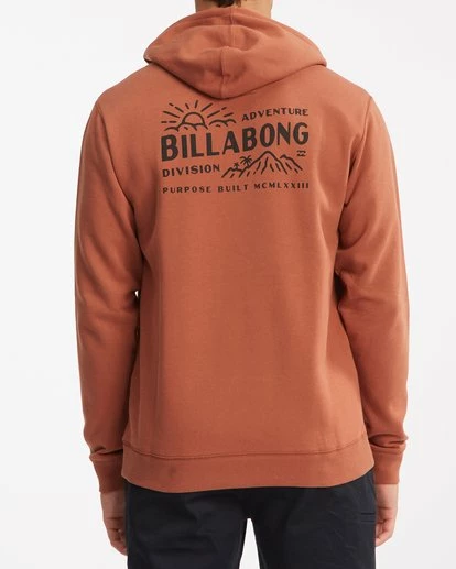 BILLABONG A/Div Rainforest Pullover Hoodie AMBER 6 BILLABONG A/Div Rainforest Pullover Hoodie AMBER - Image 6