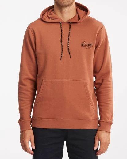 BILLABONG A/Div Rainforest Pullover Hoodie AMBER 3 BILLABONG A/Div Rainforest Pullover Hoodie AMBER - Image 3