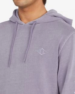 BILLABONG Wave Washed Unity Pullover Hoodie PURPLE HAZE -Mens Accessories Sales 2022 abyft00297 billabongw phz dtl1 1