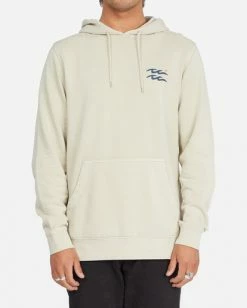 BILLABONG Wave Washed Plantasia Pullover Hoodie CHINO