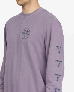 BILLABONG Wave Washed Coaster Crewneck Pullover PURPLE HAZE -Mens Accessories Sales 2022 abyft00301 billabongw phz dtl1 1