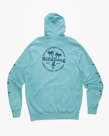 BILLABONG Wave Washed Coaster Pullover Hoodie LIGHT MARINE 7 BILLABONG Wave Washed Coaster Pullover Hoodie LIGHT MARINE - Image 7