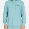 BILLABONG Wave Washed Coaster Pullover Hoodie LIGHT MARINE