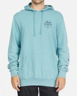 BILLABONG Wave Washed Coaster Pullover Hoodie LIGHT MARINE