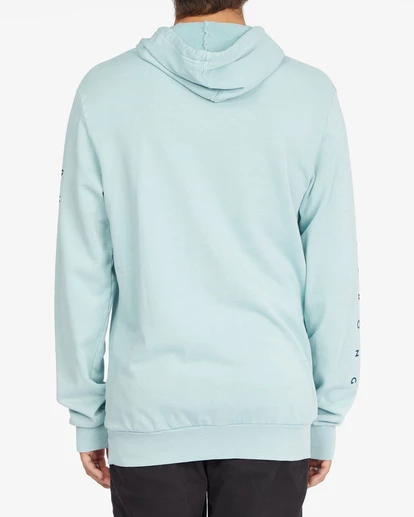 BILLABONG Unity Wave Washed Pullover Hoodie SEAFOAM 4 BILLABONG Unity Wave Washed Pullover Hoodie SEAFOAM - Image 4