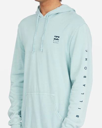 BILLABONG Unity Wave Washed Pullover Hoodie SEAFOAM 5 BILLABONG Unity Wave Washed Pullover Hoodie SEAFOAM - Image 5