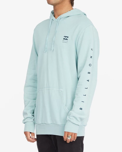 BILLABONG Unity Wave Washed Pullover Hoodie SEAFOAM 2 BILLABONG Unity Wave Washed Pullover Hoodie SEAFOAM - Image 2