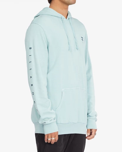 BILLABONG Unity Wave Washed Pullover Hoodie SEAFOAM 3 BILLABONG Unity Wave Washed Pullover Hoodie SEAFOAM - Image 3