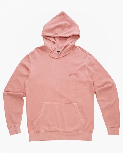 BILLABONG Wave Washed Pullover Hoodie SMOKE BLUE 8 BILLABONG Wave Washed Pullover Hoodie SMOKE BLUE - Image 8