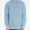 BILLABONG Wave Washed Pullover Hoodie SMOKE BLUE