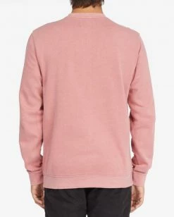 BILLABONG Wave Washed Crewneck Pullover FADED ROSE -Mens Accessories Sales 2022 abyft00312 billabongw fds bck1 3