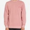 BILLABONG Wave Washed Crewneck Pullover FADED ROSE