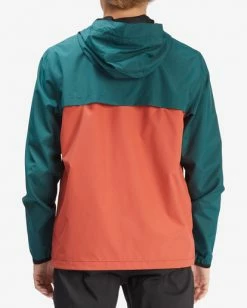 BILLABONG A/Div Transport Windbreaker Jacket DEEP SEA -Mens Accessories Sales 2022 abyjk00101 billabongw dsg bck1 1