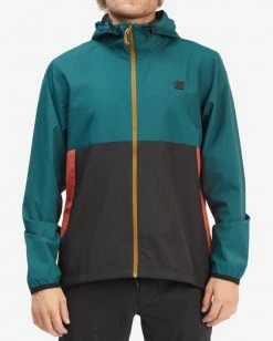 BILLABONG A/Div Transport Windbreaker Jacket DEEP SEA