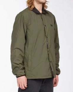 BILLABONG A/Div Furnace Reversible Jacket MILITARY -Mens Accessories Sales 2022 abyjk00103 billabongw mil sd2 1