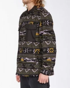 BILLABONG A/Div Furnace Reversible Jacket MILITARY -Mens Accessories Sales 2022 abyjk00103 billabongw mil sd3 1