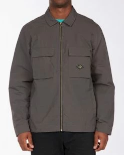 BILLABONG Currents Windbreaker Jacket RAVEN