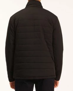 BILLABONG A/Div Journey Plus Mock Neck Zip-Up Jacket BLACK -Mens Accessories Sales 2022 abyjk00112 billabongw blk bck1 1