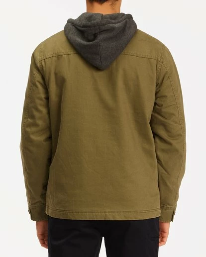 BILLABONG Barlow Hooded Jacket BLACK 5 BILLABONG Barlow Hooded Jacket BLACK - Image 5