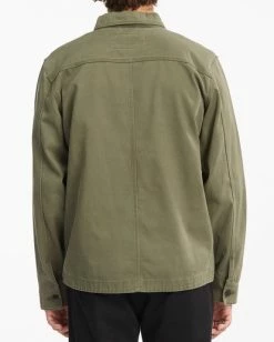 BILLABONG Chore Jacket MILITARY -Mens Accessories Sales 2022 abyjk00123 billabongw mil bck1 1