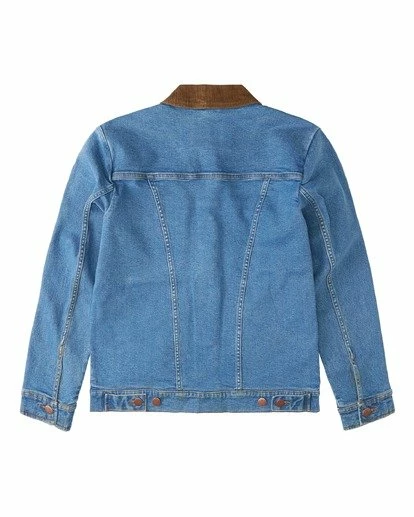 BILLABONG Wrangler Team Ranch Hemp Jacket OCEAN BLUE 7 BILLABONG Wrangler Team Ranch Hemp Jacket OCEAN BLUE - Image 7