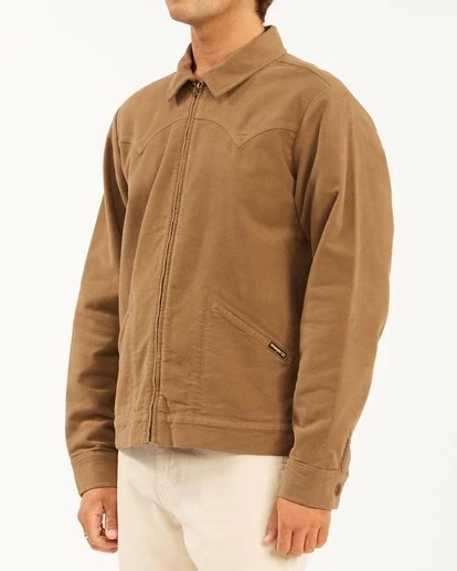 BILLABONG Wrangler Maverick Moleskin Jacket TEAK 2 BILLABONG Wrangler Maverick Moleskin Jacket TEAK - Image 2