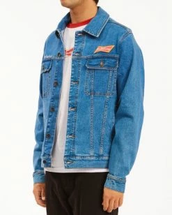 BILLABONG Budweiser Denim Jacket OCEAN WASH 9 BILLABONG Budweiser Denim Jacket OCEAN WASH -Mens Accessories Sales 2022 abyjk00131 billabongw ocs sd1 1