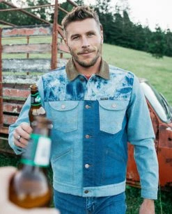 BILLABONG Wrangler Team Ranch Mixup Jacket SALT BLEACHED