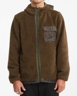 BILLABONG A/Div Switchback Reversible Jacket DARK OLIVE
