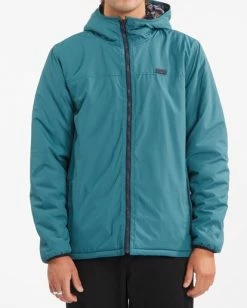 BILLABONG A/Div Switchback Reversible Jacket DARK OLIVE 16 BILLABONG A/Div Switchback Reversible Jacket DARK OLIVE -Mens Accessories Sales 2022 abyjk00135 billabongw dps frt1 1