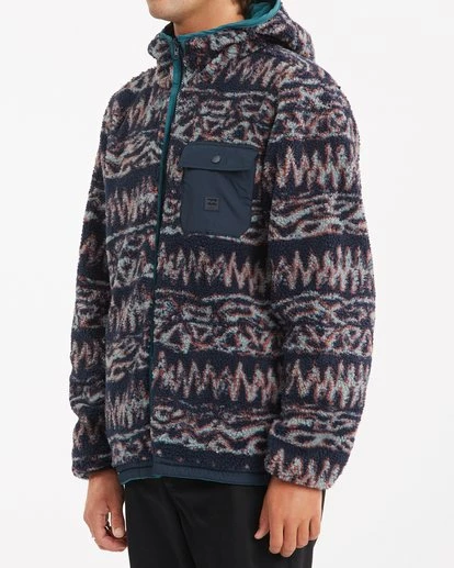 BILLABONG A/Div Switchback Reversible Jacket DARK OLIVE 5 BILLABONG A/Div Switchback Reversible Jacket DARK OLIVE - Image 5