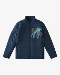 BILLABONG A/Div Burkard Journey Plus Jacket MIDNIGHT -Mens Accessories Sales 2022 abyjk00138 billabongf mid frt1