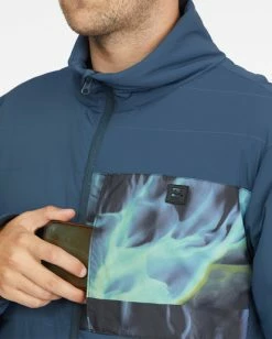 BILLABONG A/Div Burkard Journey Plus Jacket MIDNIGHT -Mens Accessories Sales 2022 abyjk00138 billabongw mid dtl1