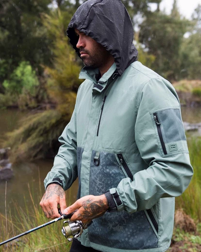 BILLABONG A/Div Otis Windswell Anorak Lightweight Windbreaker SURPLUS 2 BILLABONG A/Div Otis Windswell Anorak Lightweight Windbreaker SURPLUS - Image 2