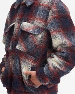 BILLABONG Ranger Sherpa Jacket NAVY -Mens Accessories Sales 2022 abyjk00149 billabongw nvy dtl1 1