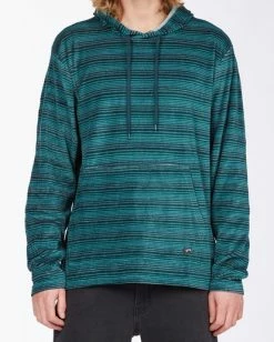 BILLABONG Flecker Estado Pullover Hoodie HYDRO -Mens Accessories Sales 2022 abykt00114 billabongw hyd frt1 1