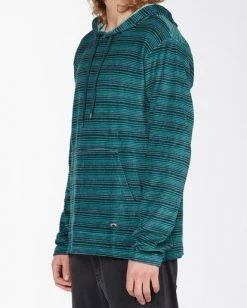 BILLABONG Flecker Estado Pullover Hoodie HYDRO -Mens Accessories Sales 2022 abykt00114 billabongw hyd sd1 1