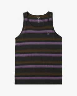 BILLABONG Die Cut Tank RAVEN -Mens Accessories Sales 2022 abykt00117 billabongf rav frt1 1