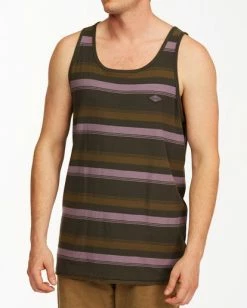 BILLABONG Die Cut Tank RAVEN -Mens Accessories Sales 2022 abykt00117 billabongw rav dtl1 1