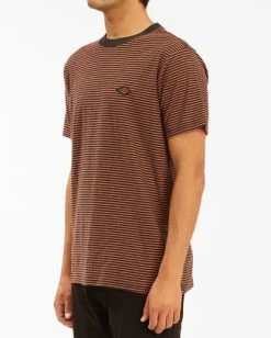 BILLABONG Die Cut Crew Neck T-Shirt SLATE BLUE -Mens Accessories Sales 2022 abykt00118 billabongw bkh sd1 1