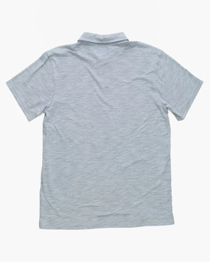 BILLABONG Daily Static Polo Shirt DARK GREY HEATHER 8 BILLABONG Daily Static Polo Shirt DARK GREY HEATHER - Image 8