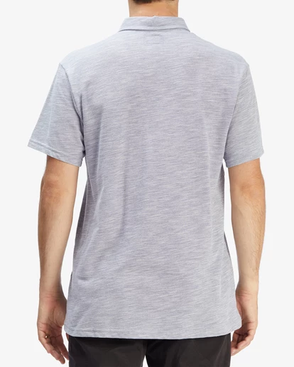 BILLABONG Daily Static Polo Shirt DARK GREY HEATHER 5 BILLABONG Daily Static Polo Shirt DARK GREY HEATHER - Image 5