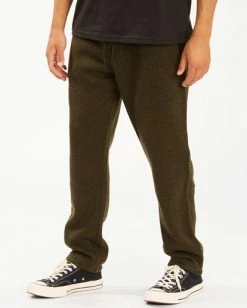 BILLABONG A/Div Boundary Sweatpants DARK OLIVE -Mens Accessories Sales 2022 abynp00100 billabongw dko sd1 1